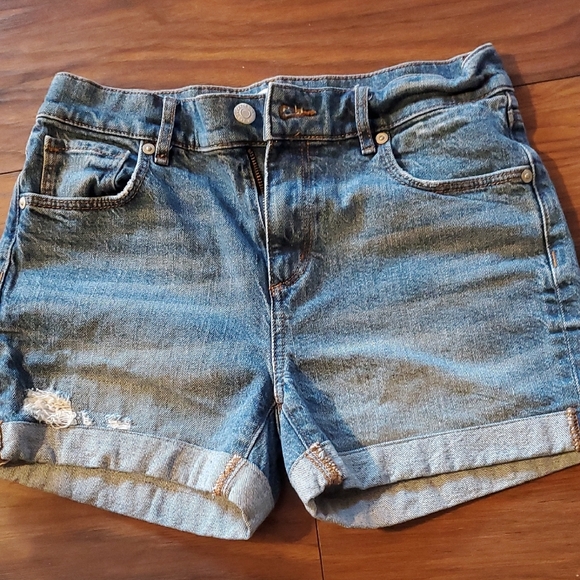 LOFT Pants - LOFT Classic Blue Denim Jean Shorts